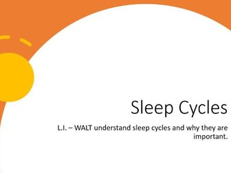 Sleep Cycles - Health and Wellbeing