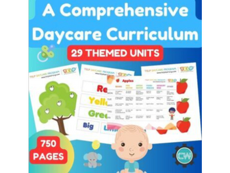 Early Learning Curriculum - Suitable for Homeschool, Centres & Daycare