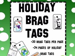 Holiday Brag Tags