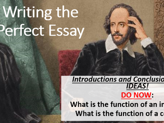 Essay writing for Macbeth - intros and conclusions