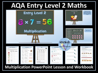 AQA Entry Level 2 Maths -Multiplication