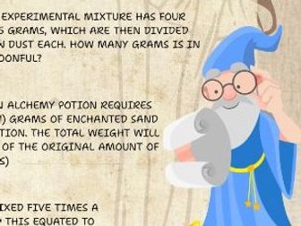 The Alchemist's Apprentice - Solving Linear Equations - GCSE Maths