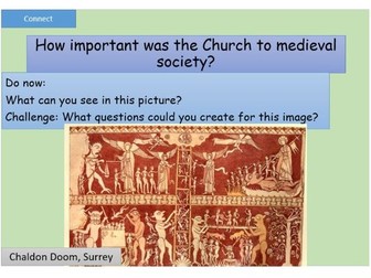 How important was the Church to Medieval England