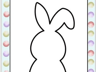 Easter colouring sheet