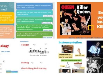 Killer Queen Revision Info Pack