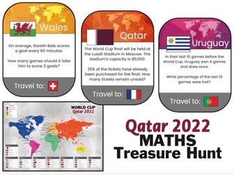 World Cup 2022 Maths Treasure Hunt