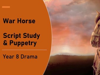 War Horse / Puppetry Unit