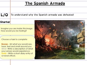 KS 2/3 Spanish Armada - war at sea