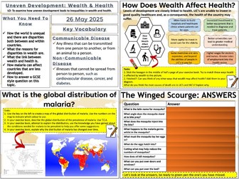 The Development Gap: Wealth and Health