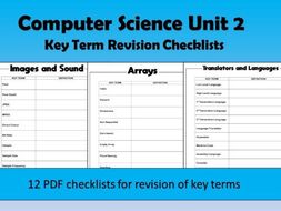 Computer science key terms – paragopun
