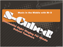 S-Cubed Bundle! How to teach Sight Singing to Middle School Beginners