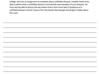 6 mark question on notifiable diseases