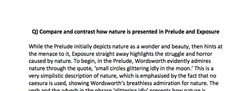 What poems does the prelude link to picture