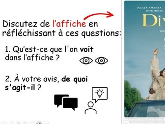 French film lesson - Divines (2016) - Film analysis vocab + le Futur Simple/future tense grammar