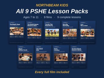 KS2 PSHE Bundle: 9 Northbeam Kids Lessons with Animated Films