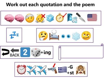 Poetry Emoji Quotations