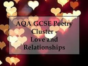 GCSE Love and Relationship cluster