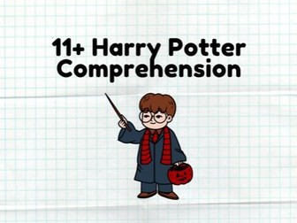 11 Plus Harry Potter Comprehension Test