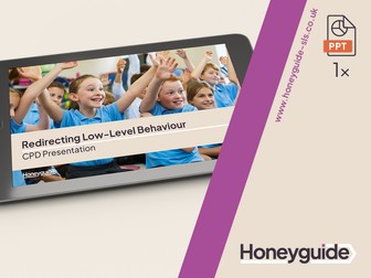 Redirecting Low Level Behaviour CPD