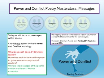 Power and Conflict Revision 2024