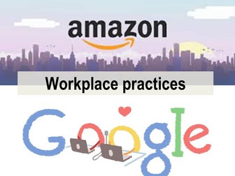 Human resources - Amazon & Google case studies