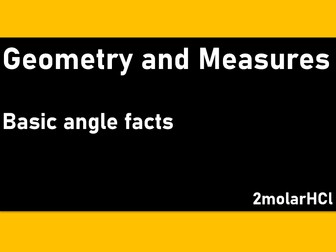 Basic angle facts