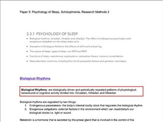 International A-level Psychology- Oxford AQA Unit 3