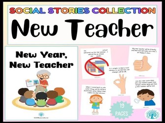 New Year New Teacher Social Story