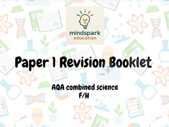 GCSE Combined Science PAPER 1 Revision Booklet - Exam-style Questions WITH answers