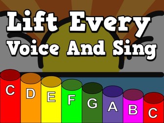 Lift Every Voice And Sing [Johnson] - Boomwhacker Play Along Video & Sheet Music