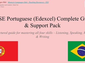 GCSE Portuguese (Edexcel) Complete Guide & Support Pack