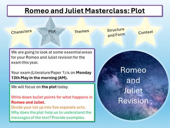 Romeo and Juliet Revision 2024