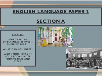 English Language Paper 2 Section A&B