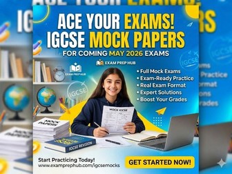 Mock IGCSE Maths Higher 1_Questions and Solution