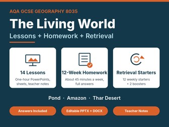 The Living World: AQA GCSE Topic Bundle