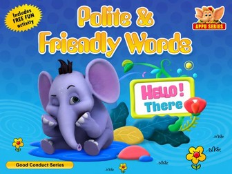 Polite and Friendly Words Book