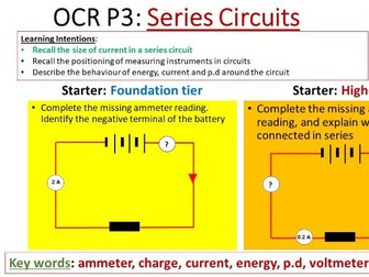 P3-2 Series Circuits