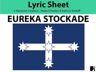 'EUREKA STOCKADE' (Grades 3-7) ~ Curriculum Poem PDF: Key events & People