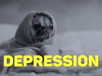 LESSON ON DEPRESSION FOR TEENS- KS3, PSHE, ENGLISH, RE