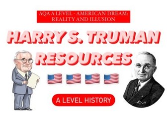 President Truman Resources - AQA A Level History Option 2Q