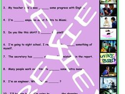 Do versus Make 3 Photo Worksheet Set