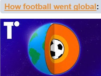 Globalisation for KS3 - Trade, Travel, Technology