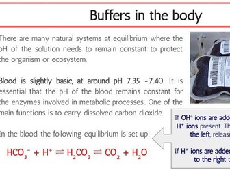 Reactivity 3.1.16 & 3.1.17 Buffers