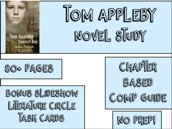 Tom Appleby: Convict Boy - Jackie French - Stage 3 Novel Study - History Links - Literature Circles