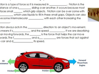 Differentiated Friction fill in the gaps