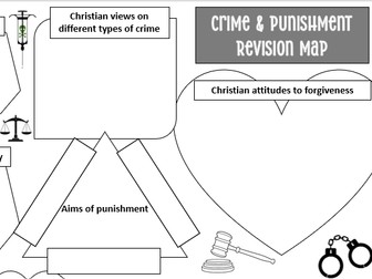 GCSE Crime and Punishment Revision Map