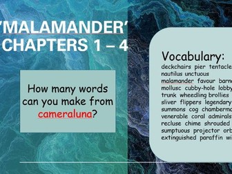 Malamander Reading Resources