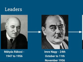 Hungarian Uprising powerpoint - Cold War - GCSE History