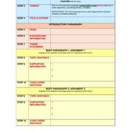 Thesis Statement For Process Essay Argumentative Essay Template Stepbystep Guide Cheapest Article Writing Service also Barack Obama Essay Paper Argumentative Essay Template Stepbystep Guide By Zuraiyni Essay About Science And Technology
