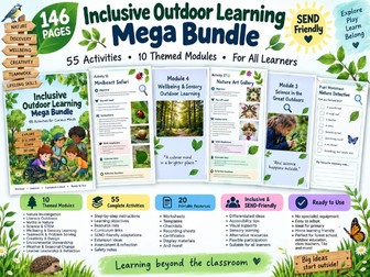 Inclusive Outdoor Learning Mega Bundle